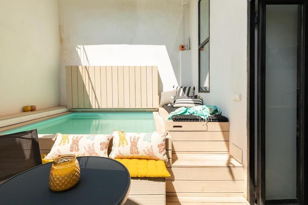Апартаменти Cozy Loft Patio+Pool +Wifi Валенсія Екстер'єр фото